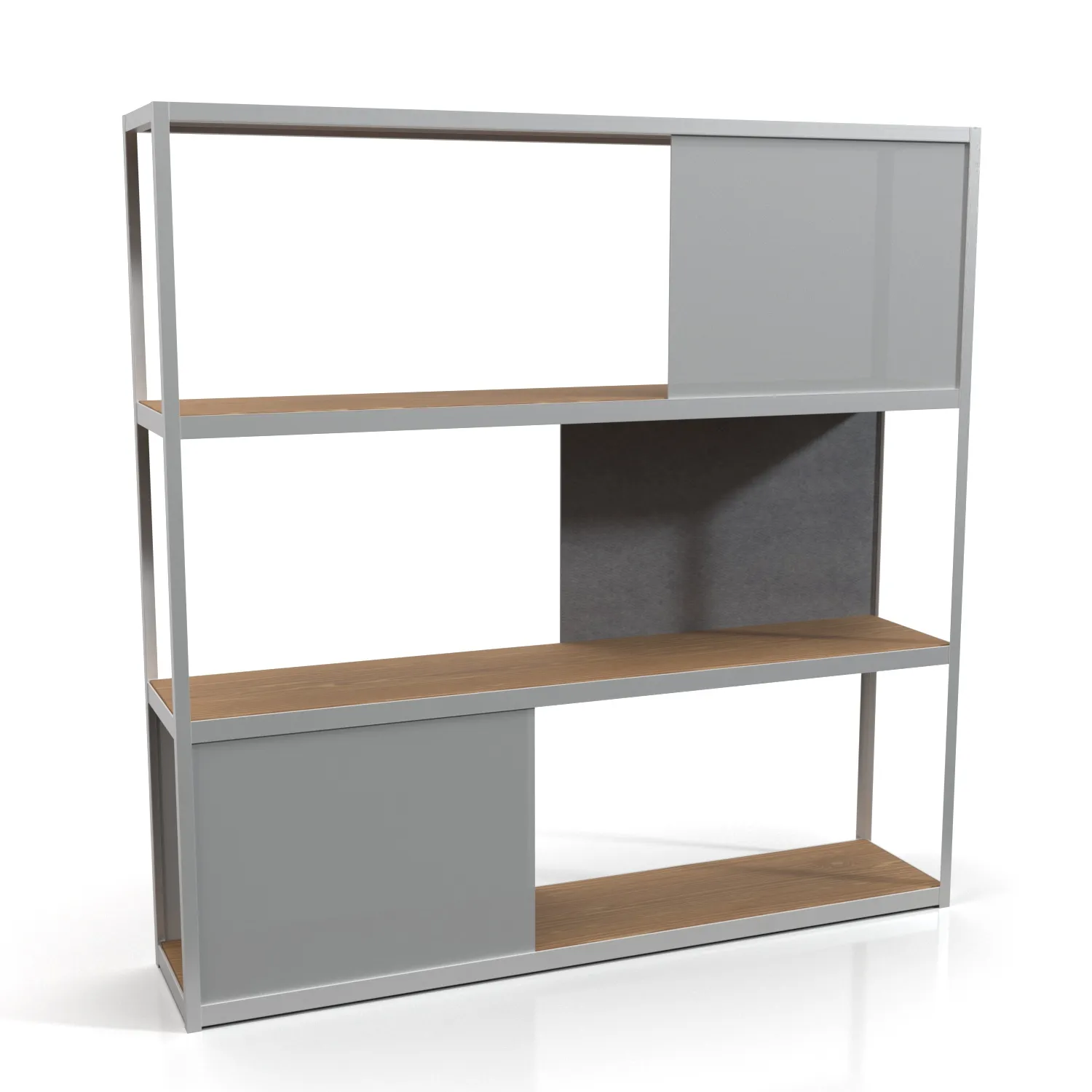 Loftwall Office Shelving PBR 3D Model_06